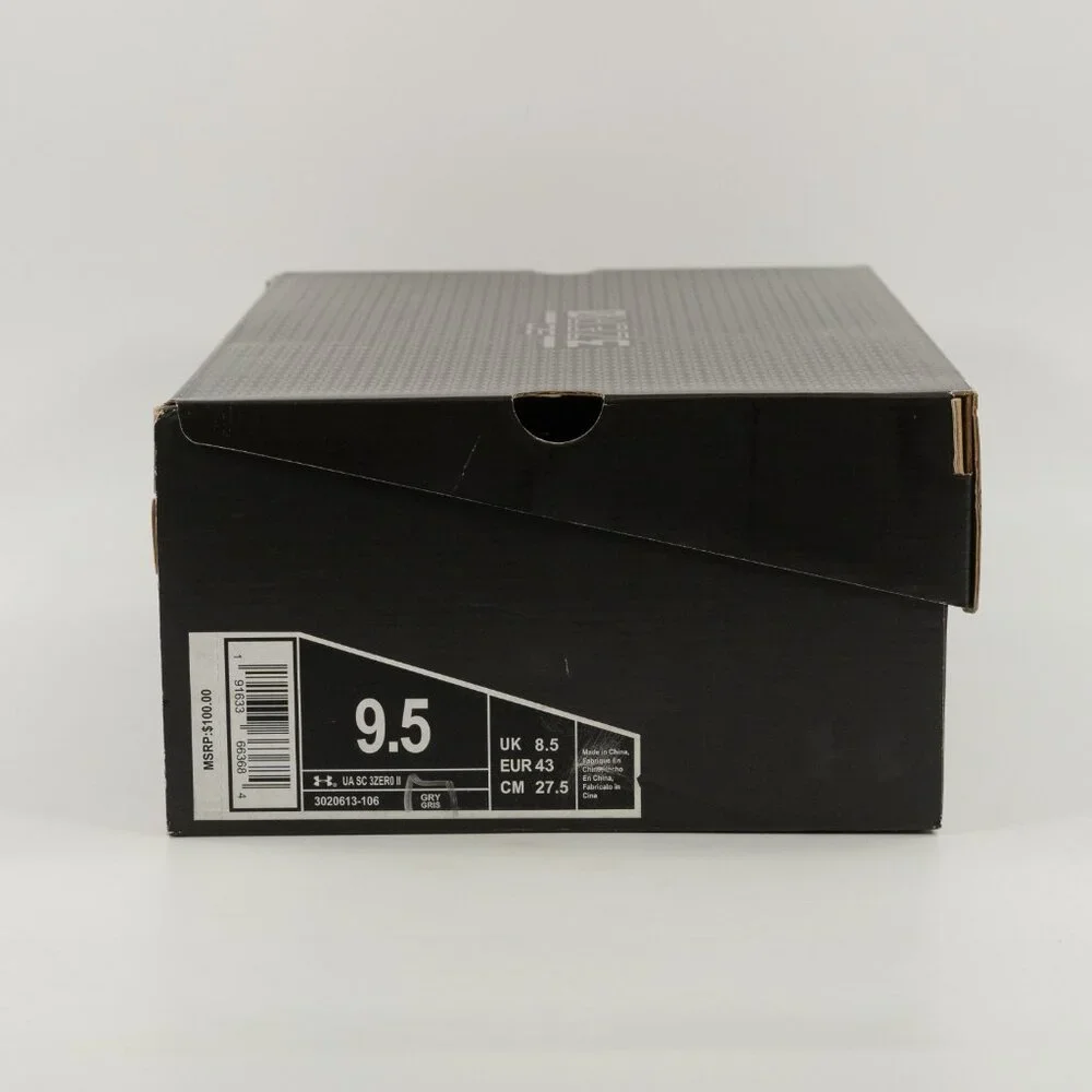 Under Armour SC 3Zero 2 'Grey' 3020613-106 Basketball size 9.5
